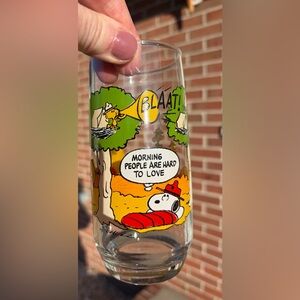 McDonald’s Camp Snoopy Collection/ “Morning People Are Hard To Love”